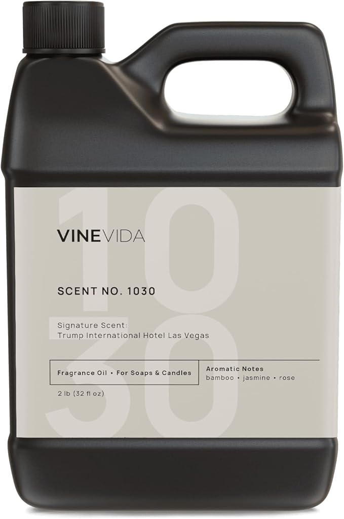 VINEVIDA Scent NO. 1030 Fragrance Oil for Cold Air Diffusers - 32oz (2lbs) - Inspired by Trump International Hotel Las Vegas Hotel Scents for Home - Diffuser Oil VINEVIDA