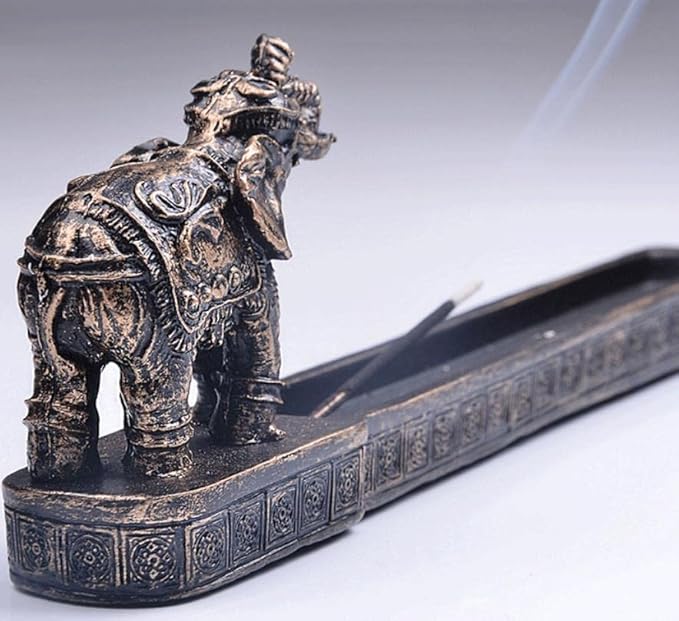 Nice purchase Elephant Incense Burners Traditional Retro Design Incense Stick Holder Burner Ornaments Gift - Bloomnest