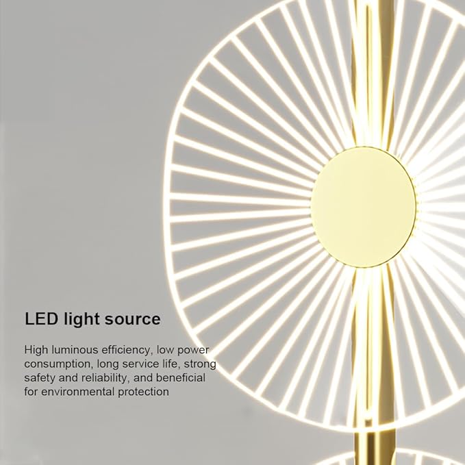Nordic Floor Lamp Modern Art Family Iiving Room Bedroom Creativity Atmosphere LED Decorative Standing Light(V) - Bloomnest