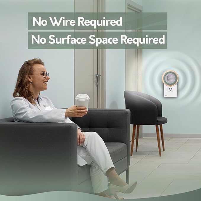 2-Pack Calm Me White Noise Sound Machine for Office Privacy & Noise Canceling, Plug in Fan Noise Machine for Therapy Offices, Healthcare Practices, Clinics & Education, Noise Maker with 20 Sounds. - Bloomnest