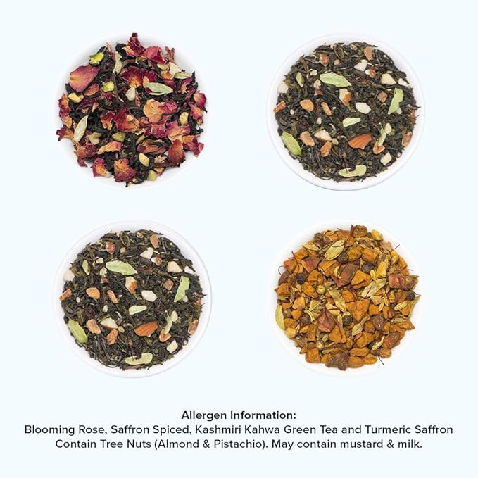 Limited Edition - Advent Calendar 2025 Folding Gift Box | 24 Unique Loose Leaf Teas - Holiday Gift Pack | Christmas Advent Calendar 2025 for Adults, Advent Calendar 2025 Adult Women and Men | VAHDAM - Bloomnest
