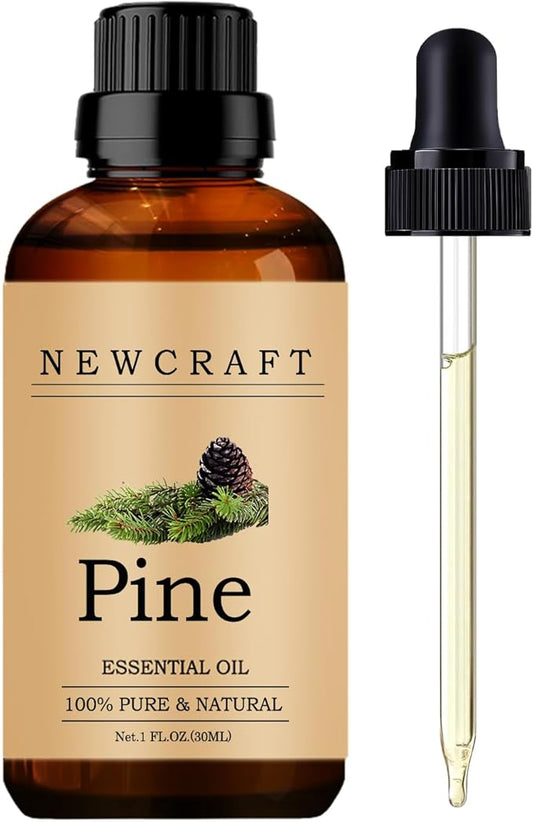 Pine Essential Oils, 100% Pure and Natural Essential Oil for Aromatherapy Diffuser - Pine/1 Fl Oz NewCraft