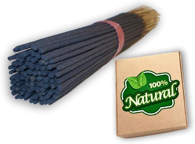 Yajna-Dragons-Blood-Incense-Sticks 100%-Natural-Handmade-Hand-Dipped Organic-Chemicals-Free for-Purification-Relaxation-Positivity-Yoga-Meditation The-Best-Woods-Scent (100 Sticks (150GM)) Yajna