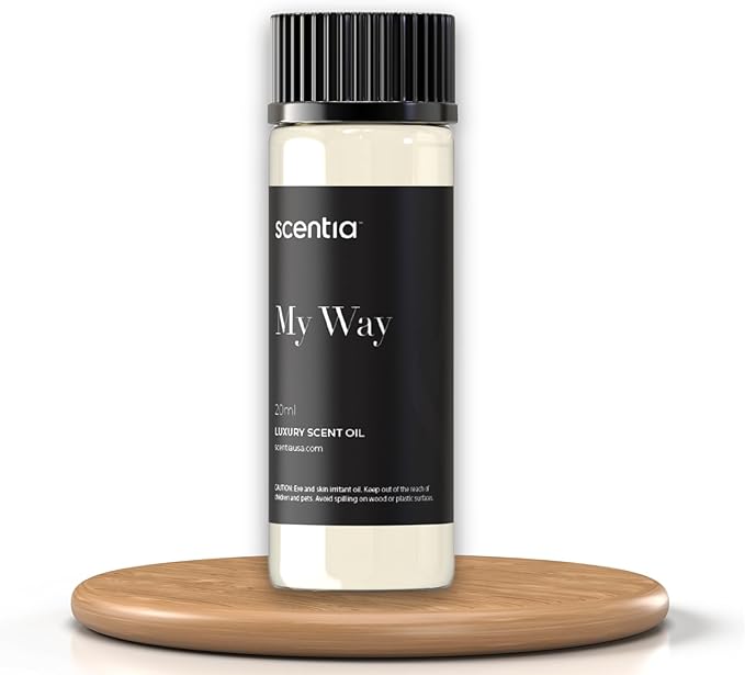 Scentia My Way Hotel Diffuser Oil Inspired by The 1 Hotel Miami Beach - 20 ml 0.67 fl oz - Fragrance Oil Blend Sandalwood, Cedar & Lemon Notes for Aromatherapy Diffusers and Humidifiers - Bloomnest