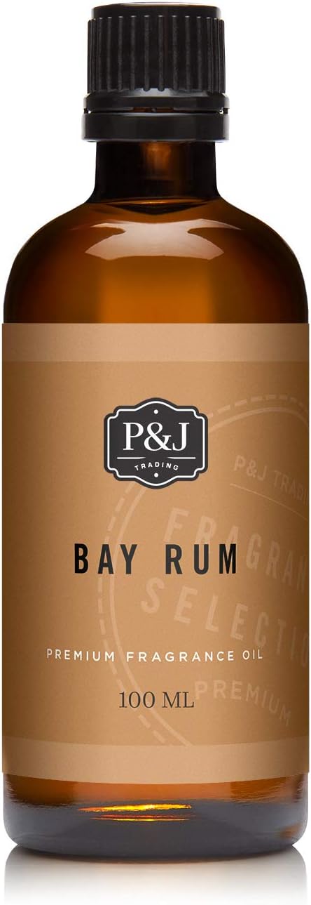 P&J Trading Fragrance Oil | Bay Rum Oil 100ml - Candle Scents for Candle Making, Freshie Scents, Soap Making Supplies, Diffuser Oil Scents - Bloomnest