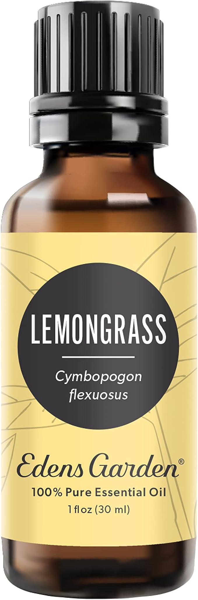 Edens Garden Lemongrass Essential Oil- 100% Pure Premium Grade, Undiluted, Natural, Therapeutic, Aromatherapy, The Best for Diffuser, Candle, Laundry, Humidifiers 30 ml (1 fl oz) EdensGarden
