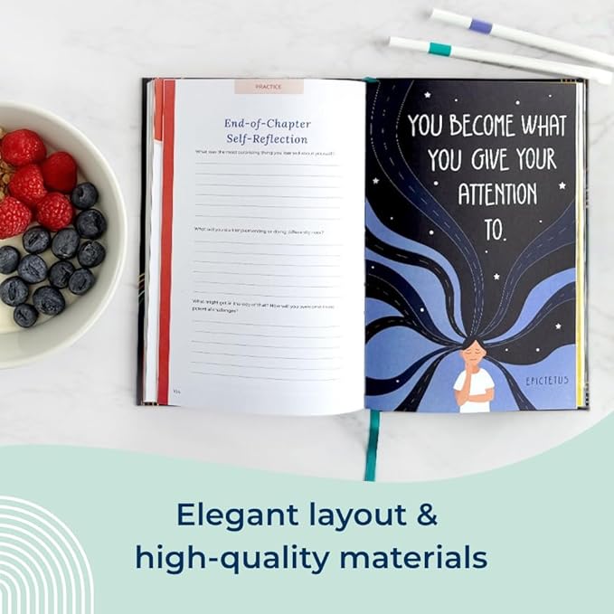 Big Life Journal – Guided Journal for Adults – Growth Mindset Workbook for Self-Improvement, Reflection & Gratitude – Build Habits & Manage Stress – Self-Care Gift for Men, Women & Office Friends - Bloomnest