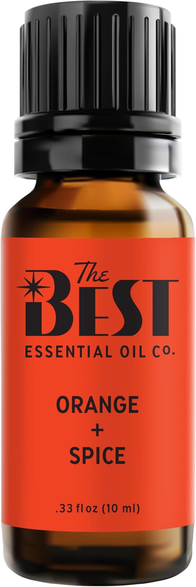 The Best Orange + Spice Essential Oil Blend- Premium Grade- 100% Pure & Natural for Aromatherapy, Diffuser, Spa, Massage, Air Freshener- 10 ml (.33 fl oz) - Bloomnest