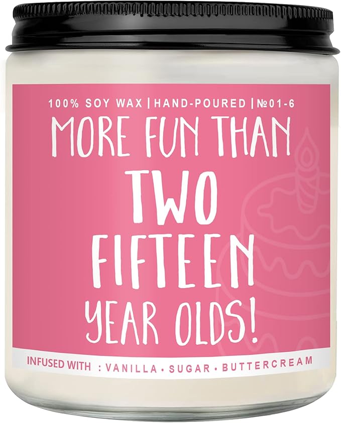 30th Birthday Gifts for Women, Perfect Birthday Present, Funny Presents for Mom, Friends, Wife, Sister, 7oz Vanilla Cream-Scented Candle - Bloomnest