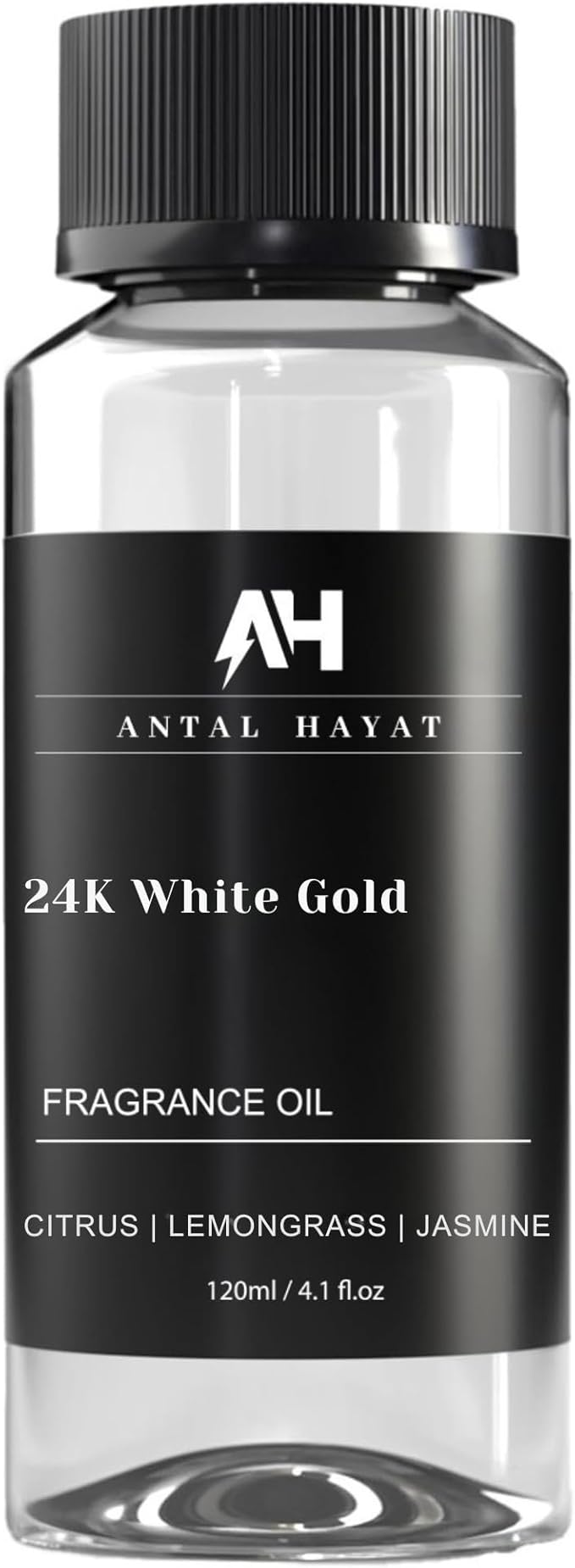24K Diffuser Essential Oil Scent - Luxury Hotel Inspired Aromatherapy Scent Diffuser Oil - Hints of Zesty Citrus, Floral Jasmine, & Delicate Lily - for Essential Oil Diffusers - 120mL - Bloomnest