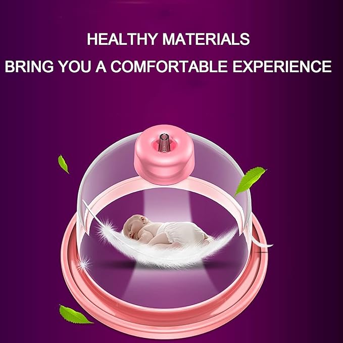 Electric Chest Massager, Beauty Enlargement Machine with USB Charge, Promotes Breast Growth, Flat & Sagging Breasts (13.5cm) Bloomnest