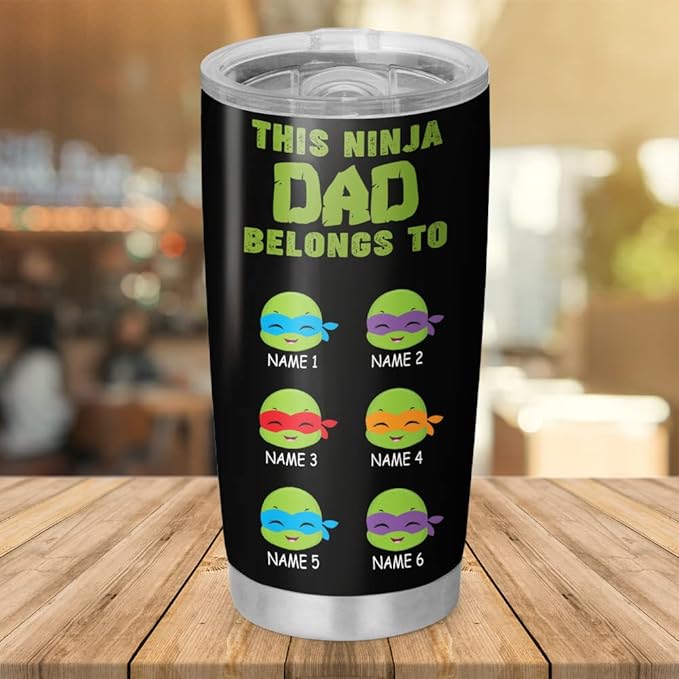 Custom Daddy You are Personalized Tumbler Cup Father's Day Gift, Gift For Dad, Father, Papa, Grandpa 20oz Insulated Coffee/Tea Tumbler with Lid - Bloomnest