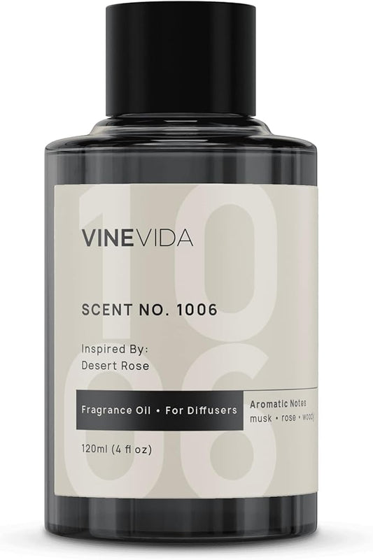 VINEVIDA (4oz) Hotel Fragrance Diffuser Oil - Hotel Scents Diffusers for Home - Cold Air Diffuser Oil - Hotel Scent Essential Oil - Scent No.1006 Inspired by Fairmont Hotels VINEVIDA