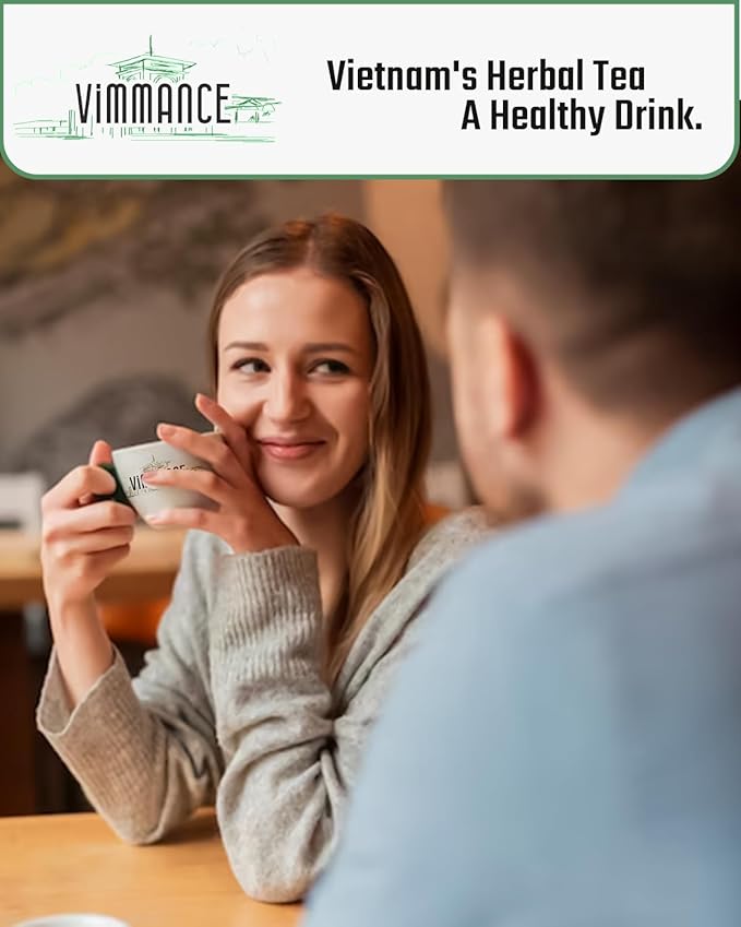 VIMMANCE Bitter Melon Dried Sliced Tea Bags, 50 counts, Dry Mellon Amargo, Vietnamese Herbal Tea, Momordica Charantia, 100% Natural Bittermelon, Decaf, Sugar Free, Balance Taste - Bloomnest