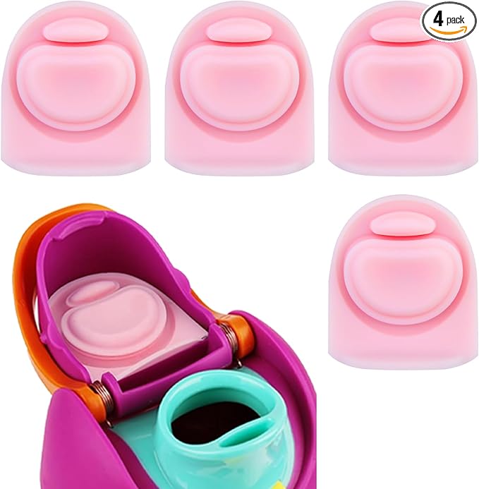 4pcs Replacement Stopper Seal Compatible with Owala FreeSip 24oz 32oz,Water Bottle Lid Insert Cap Silicone Seal Parts for Owala 16/19/24/32/40oz Spout Gasket Mouth piece Accessories F3 Frokolla