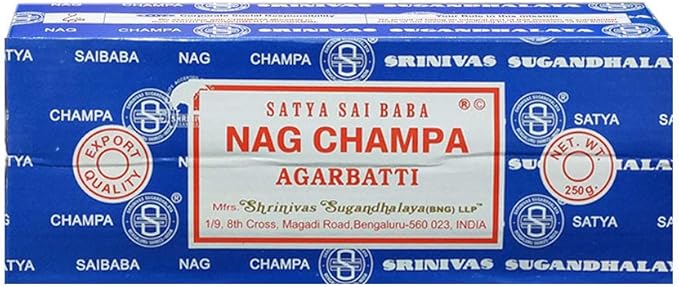 Satya Nag Champa 500g Bulk Incense Sticks for Outdoor Indoor Bedroom Worship Fragrance Stick for Positivity Meditation, Relaxation, Yoga, Healing (Approx 500 Sticks) Giftbrit
