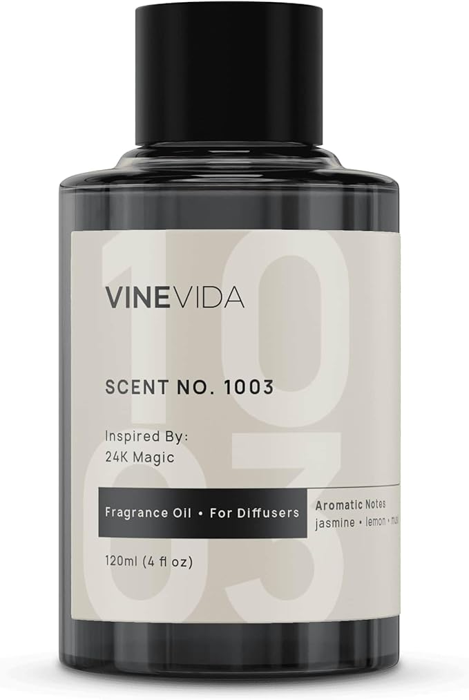 VINEVIDA (4oz) Hotel Fragrance Diffuser Oil - Hotel Scents Diffusers for Home - Cold Air Diffuser Oil - Hotel Scent Essential Oil - Scent No.1003 Inspired by W Hotel VINEVIDA