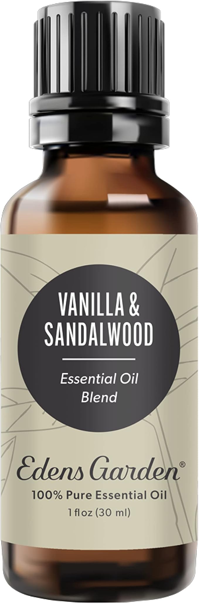 Edens Garden Vanilla Sandalwood Essential Oil Blend- 100% Pure Premium Grade, Undiluted, Natural, Therapeutic, Aromatherapy, The Best for Skin, Candle, Laundry 30 ml (1 fl oz) EdensGarden