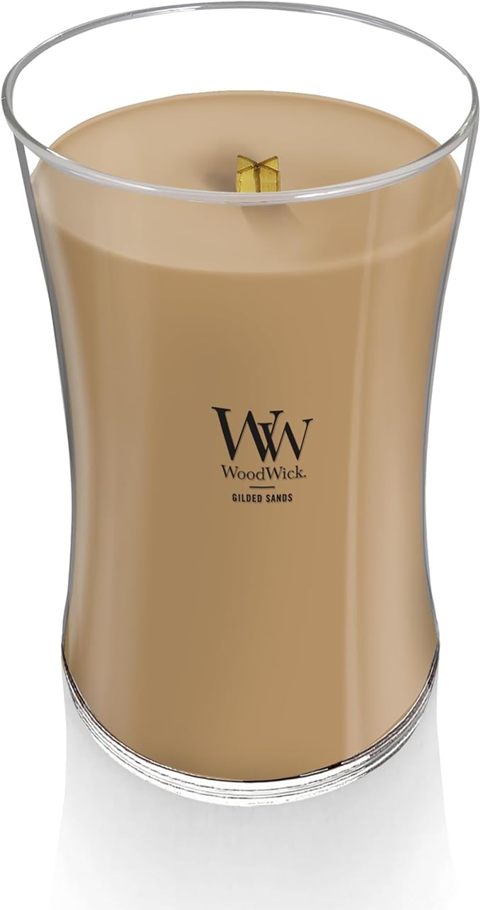 WoodWick Gilded Sands Large Hourglass Candle - Bloomnest