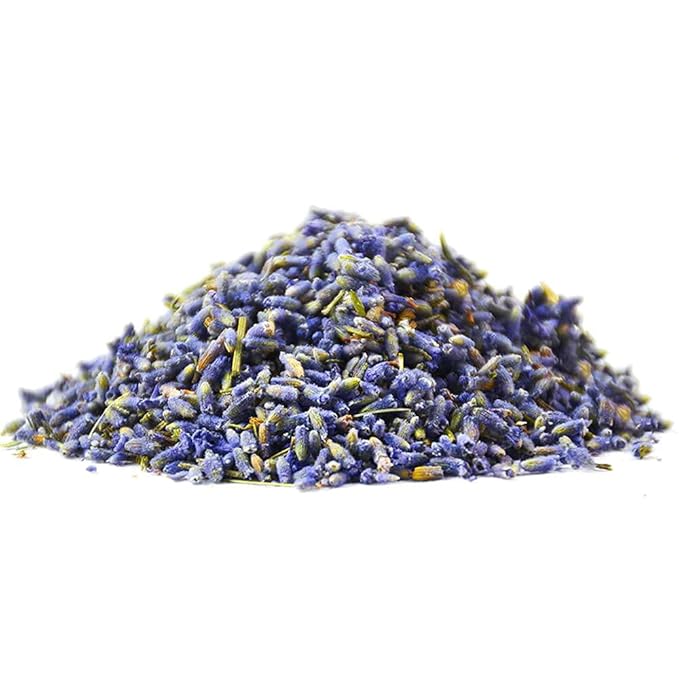 TIAN HU SHAN Dried Lavender Flower Buds, Culinary Food Grade for Baking, Fresh Fragrance, 4 Ounce, Caffeine Free Suger Free Vegan Herbal Tea, Packing in Bulks - Bloomnest