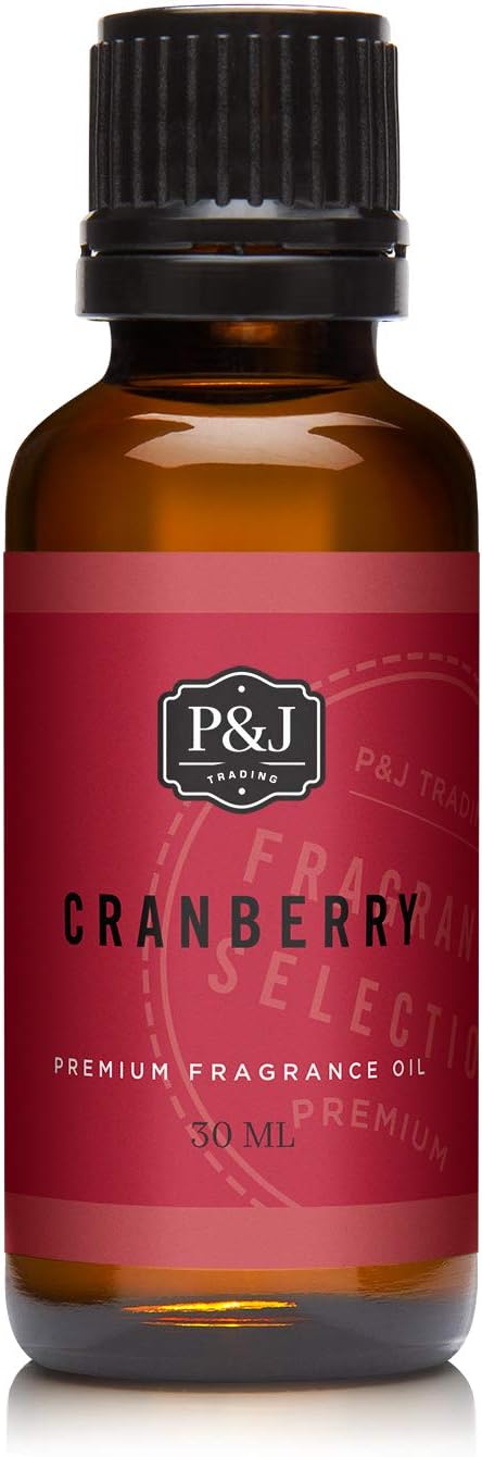 P&J Trading Fragrance Oil | Cranberry Oil 30ml - Candle Scents for Candle Making, Freshie Scents, Soap Making Supplies, Diffuser Oil Scents - Bloomnest