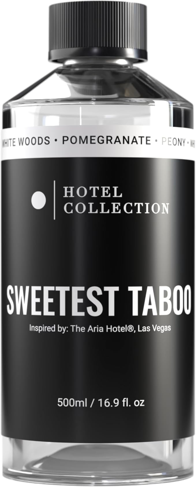 Hotel Collection Diffuser Oil - Sweetest Taboo - Aromatherapy Essential Fragrance Oil - White Woods, Pomegranate, and Peony - 500mL 16.9 Fl oz - Bloomnest
