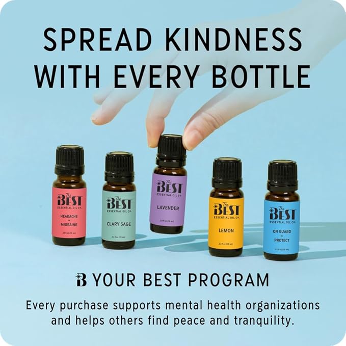 The Best Circulation + Inflammation Essential Oil Blend- Premium Grade- 100% Pure & Natural for Aromatherapy, Diffuser, Spa, Massage, Air Freshener- 10 ml (.33 fl oz) - Bloomnest