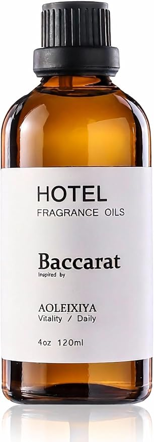 Hotel Collection Diffuser Oil Scent Inspired by The Iconic 5-Star Hotel Baccarat for Waterless Diffuser & Home Scenting Essential Oil for Ultrasonic and Crafting (4 Fl Oz Pack of 1) - Bloomnest