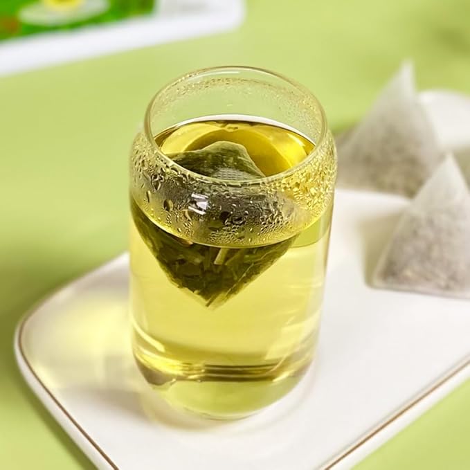 XIEJINJI Lemongrass Tea Bags, 40 Count - Premium Natural Lemongrass Herbal Tea, Caffeine-Free & Non-GMO, Supports Digestion & Relaxation - Bloomnest