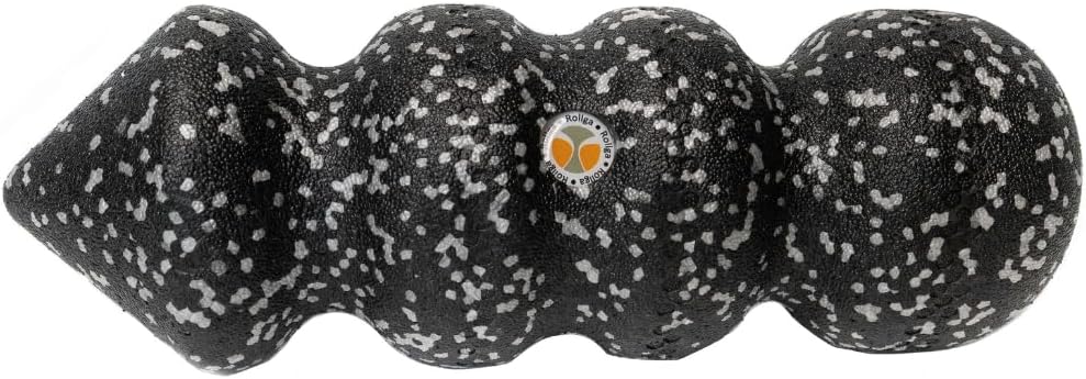 Rollga POINT - The Better Foam Roller for Physical Therapy. Deep Tissue Massage Roller for Muscle Recovery, Back Pain Relief & Flexibility. Yoga & Pilates Exercise Roller. Beginner & Athlete Approved.