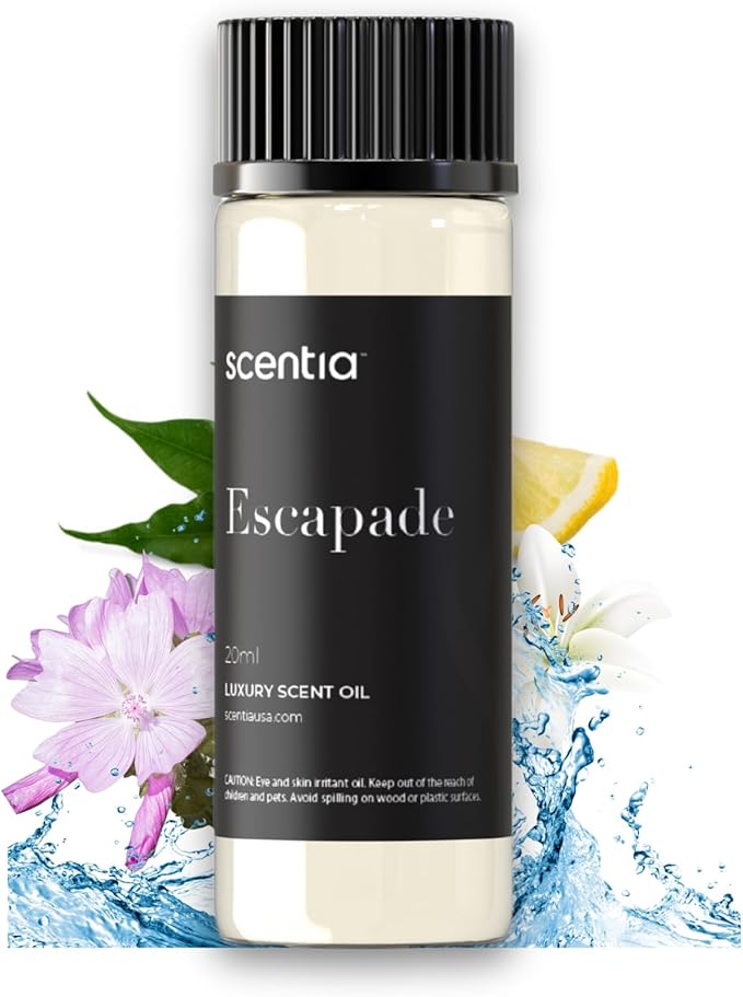 Scentia Hotel Diffuser Oil Inspired by 5-Star Hotel Scent - 20 mL 0.67 fl oz - Aromatherapy Fragrance Oil Inspired by 5 Star Hotel - Escapade - Bloomnest