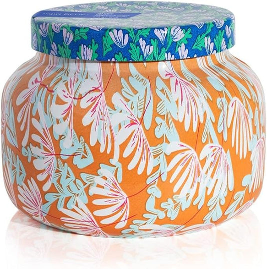 Capri Blue Scented Candles - Pattern Play Glass Jar Candles - Long Lasting Soy Wax Blend - Luxury Home Decor - Notes of Vanilla, Bergamot, & Sandalwood - Gifts for Women (Havana Vanilla, 19 oz) - Bloomnest
