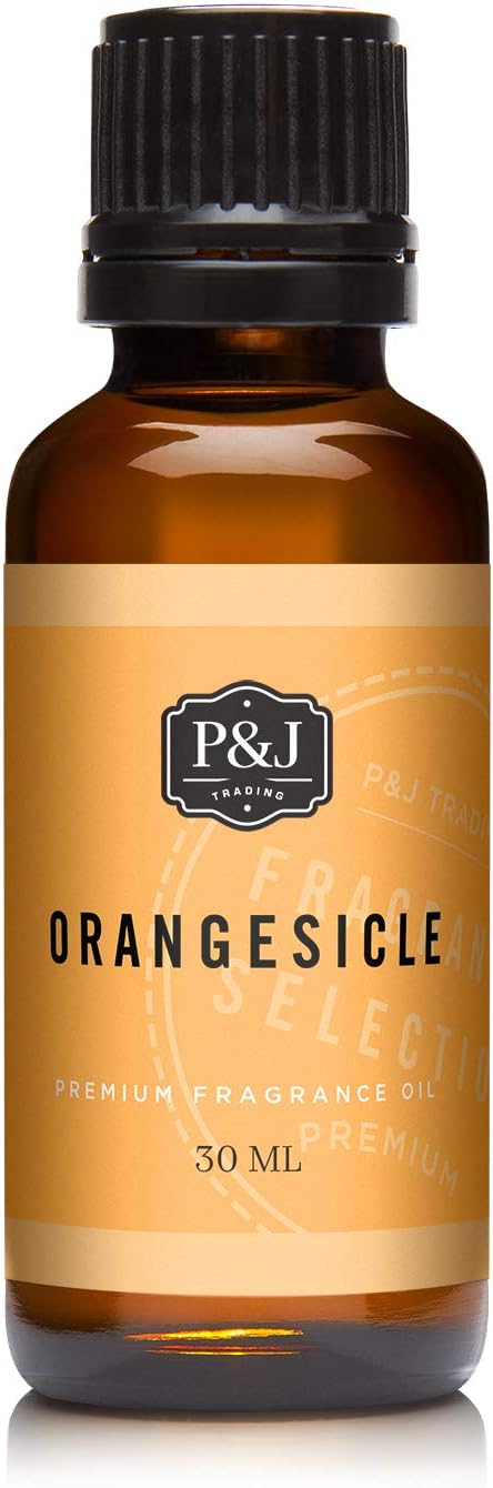 P&J Fragrance Oil - Orange Sicle Oil 30ml - Candle Scents, Soap Scents, Diffuser Oil, Fresh Scents PJTrading
