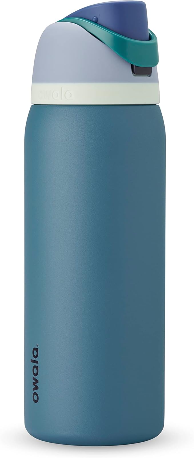 Owala FreeSip Insulated Stainless Steel Water Bottle with Straw, BPA-Free Sports Water Bottle, Great for Travel, 40 Oz, Denim Owala