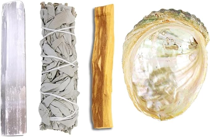 Ancient VEDA Palo Santo Sticks Premium Grade from Peru | Sacred Wood for Smudging, Meditation, Cleansing & Yoga (Mini Smudge Kit)