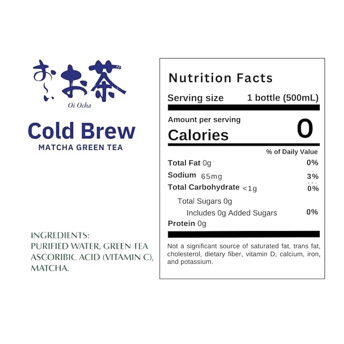 ITO EN Oi Ocha Matcha Green Tea Unsweetened, 16.9 Ounce Bottle (Pack of 12), Sugar Free - Bloomnest