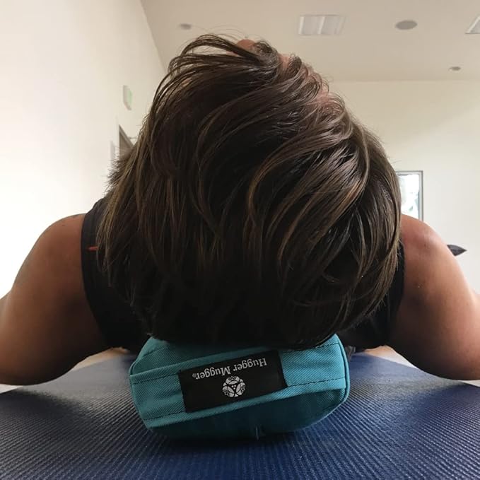 Hugger Mugger Pranayama Yoga Bolster - Very Firm, use Under Length of Spine for Deeper Breathing or Under Ankles, Handmade in The USA - Bloomnest
