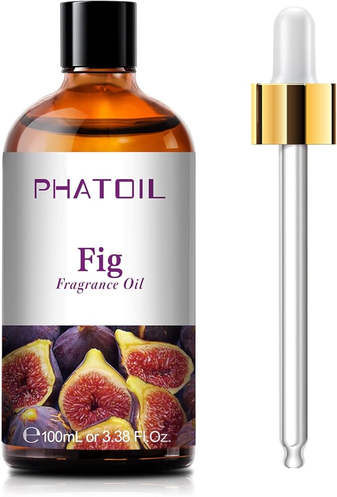 PHATOIL 3.38FL.OZ Fig Fragrance Oils for Aromatherapy, Essential Oils for Diffusers for Home, Perfect for Diffuser, Yoga, Skin Care, DIY Candle and Soap Making - 100ml - Bloomnest