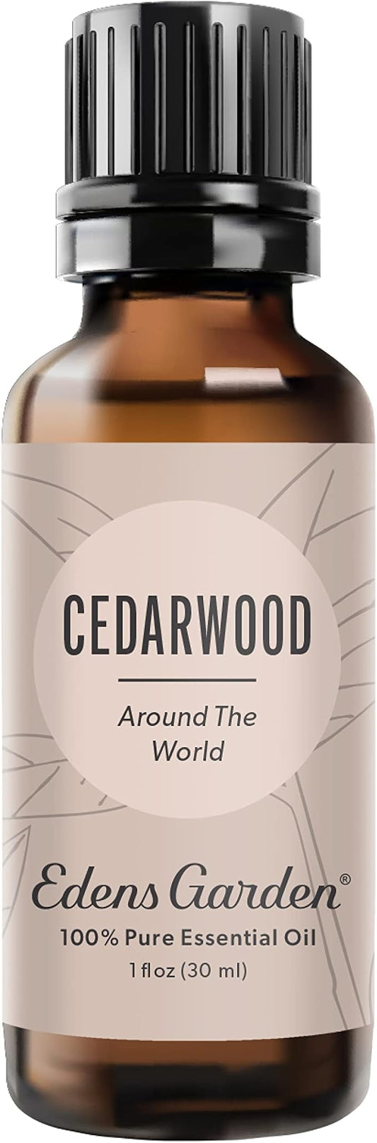 Edens Garden Cedarwood Around The World Essential Oil- 100% Pure Premium Grade, Undiluted, Natural, Therapeutic, Aromatherapy, The Best for Diffuser, Skin, Face, Hair 30 ml (1 fl oz) - Bloomnest