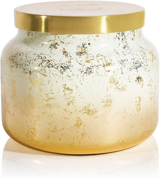 Capri Blue Glimmer Jar Candles - Luxury Holiday Scented Candles for Home - Long Lasting Soy Wax Blend - Scented Holiday & Home Decor - Volcano Jumbo Signature Jar (48 oz) - Bloomnest