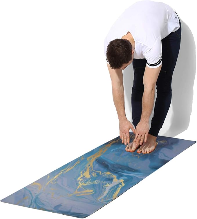 Shakti Warrior TPE Yoga Mat - Artist Designed, Premium eco friendly mats, Non Slip, Non toxic, Great For Regular & Hot Yoga, Pilates and Workouts (72 inch x 24 inch x 6mm thick)