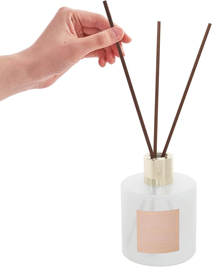 COCORRÍNA Reed Diffuser - English Garden Scented Diffuser with 8 Sticks Home Fragrance Reed Diffuser for Bathroom Shelf Decor - Bloomnest