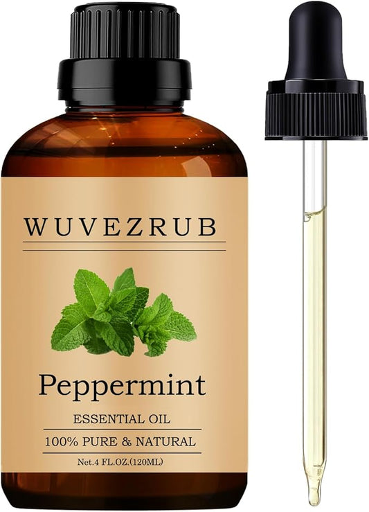 Peppermint Essential Oil, 120ML Pure and Natural for Aromatherapy Diffuser - 4 Fl Oz - Bloomnest