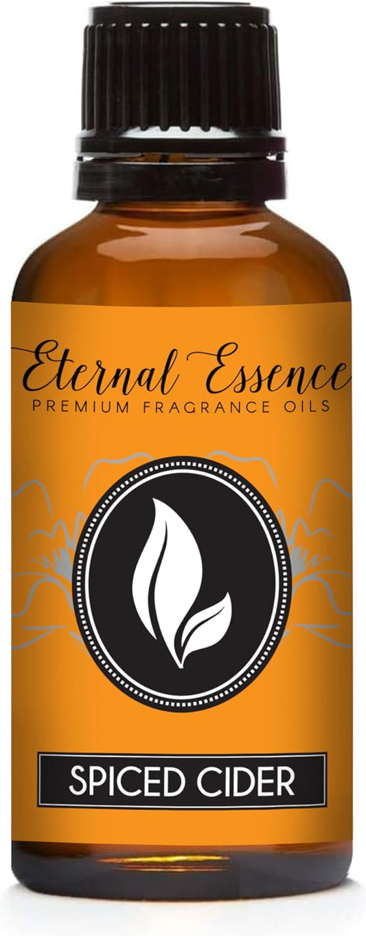 Eternal Essence Oils Spiced Cider 30ml Premium Fragrance Oil - for Candle, Soap Making, Aromatherapy, Diffusers, Home Care, & Humidifiers EternalEssenceOils