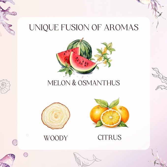 Scented Candles Gifts for Women, Candle Gift Set for Her, 3 Pink Ocean Candles, Birthday Gifts for Women/Men (Pink, 7 oz) - Bloomnest