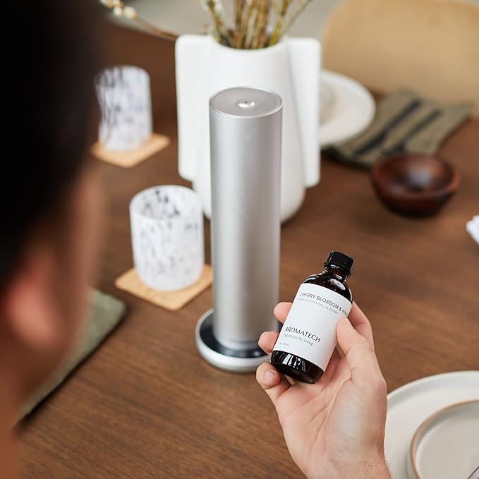 AromaTech Cherry Blossom & Hinoki Aroma Oil for Scent Diffuser - 500 Milliliter - Bloomnest