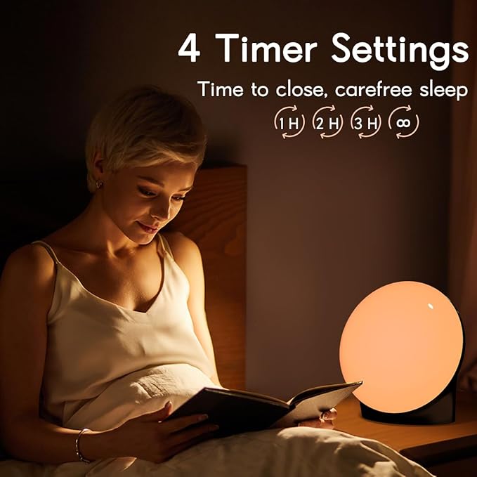 BrownNoise White Noise Machine with 30 Soothing Sounds 12 Colors Night Light and Sound Machine 36 Volume Levels 4 Timers and Memory Function 10 Adjustable Brightness Sleep Machine for Baby Adults Kids - Bloomnest