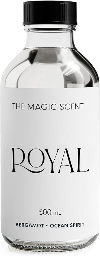 The Magic Scent Royal Hotel Diffuser Oil - Cold-Air & Ultrasonic Scented Oils for Diffuser Inspired by The Ritz Hotel, London - Essential Oils for Diffusers Aromatherapy (500 ml) - Bloomnest