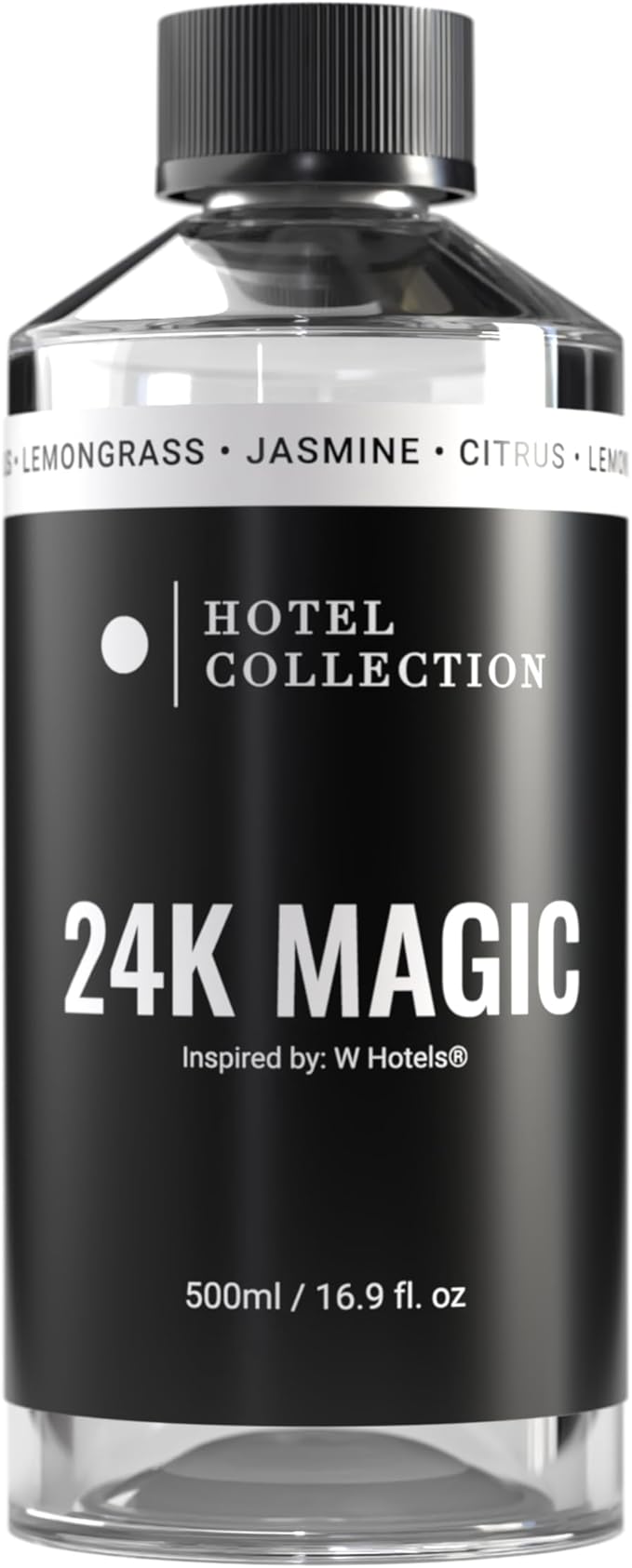 Hotel Collection Diffuser Oil - 24K Magic - Aromatherapy Essential Fragrance Oil - Citrus, Lemongrass, and Jasmine - 500mL 16.9 Fl oz - Bloomnest