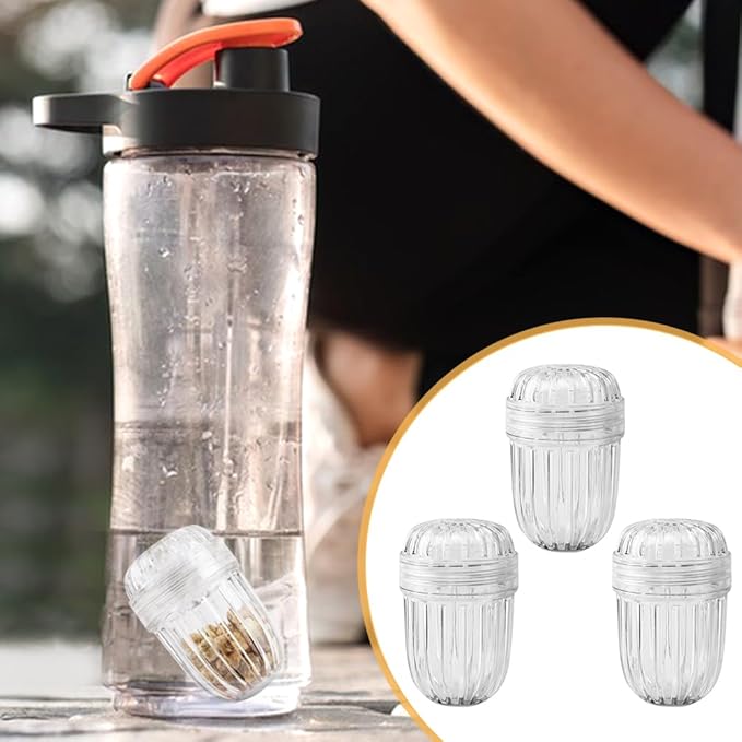 3PCS Clear Fruit Infuser, Tea Infuser for Wide Mouth Bottles, Tea Strainer Tennis Ball Compatible with Stanley,Hydro Flask, Iron Flask,Takeya, - Bloomnest